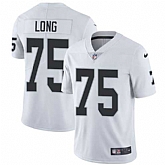 Nike Oakland Raiders #75 Howie Long White NFL Vapor Untouchable Limited Jersey,baseball caps,new era cap wholesale,wholesale hats